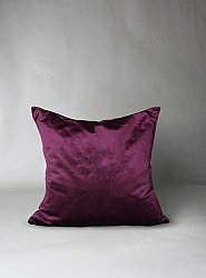 Poszewka na poduszke - Aksamitne poduszki Marlyn (ciemny fiolet)