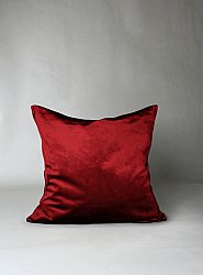 Poszewka na poduszke - Aksamitne poduszki Marlyn (czerwony)