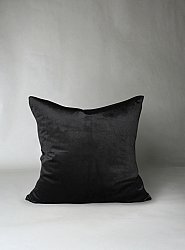 Poszewka na poduszke - Aksamitne poduszki Marlyn (czarny)