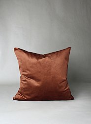 Poszewka na poduszke - Aksamitne poduszki Marlyn (brązowy)