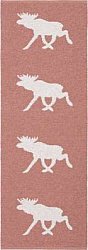 Dywany z tworzyw sztucznych - Horredsmattan Moose (różowy)