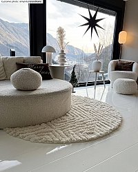 Okrągły dywan - Monti (offwhite)