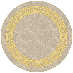 Okrągły dywan - Myra (beżowo/żółty)
