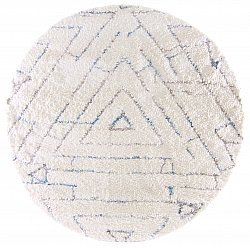 Okrągłe dywany - Valencia (niebieski/multi)