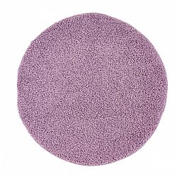 Okrągły dywan - Pastel (fioletowy)