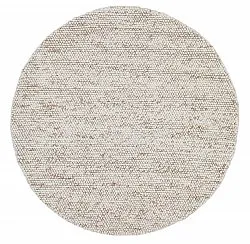 Okrągły dywan - Avafors Wool Bubble (natural)