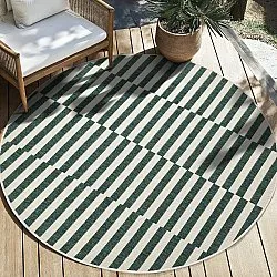 Okrągły dywan - Indoor/Outdoor Otto (zielony)