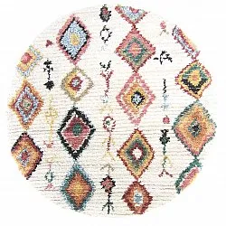 Okrągły dywan - Sezze (beige/multi)