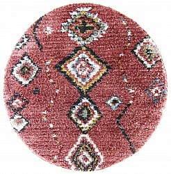 Okrągłe dywany - Neapel (różowy/multi)