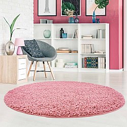 Okrągły dywan - Pastel (różowy)