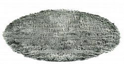 Okrągły dywan - Pomaire (szary/zielony)