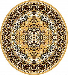 Okrągły dywan - Peking (zloty)
