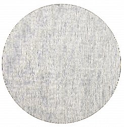 Okrągły dywan - Otago (czarny/biały)