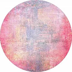 Okrągły dywan - Perugia (różowy)