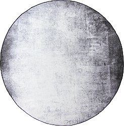 Okrągły dywan - Rosia (niebieski/szary)