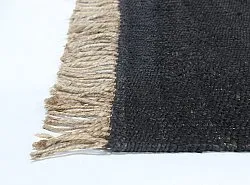 Dywan z Juty - Nawa (juty/czarny)