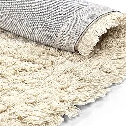Okrągły dywan - Aliste Wool Shaggy (alabaster gleam)