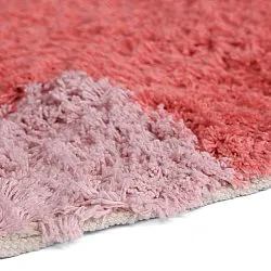 Dywany shaggy - Amira Natural Cotton Shaggy (różowy)
