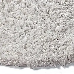Okrągły dywan - Combarro Solid Cotton Shaggy (krem)