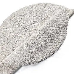 Okrągły dywan - Combarro Solid Cotton Shaggy (krem)