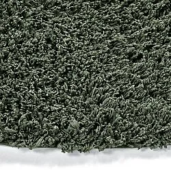 Okrągły dywan - Combarro Solid Cotton Shaggy (zielony)