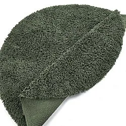 Okrągły dywan - Combarro Solid Cotton Shaggy (zielony)