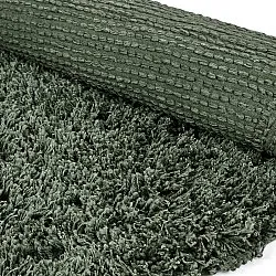 Okrągły dywan - Combarro Solid Cotton Shaggy (zielony)