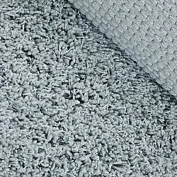 Okrągły dywan - Combarro Solid Cotton Shaggy (jasnoniebieski)