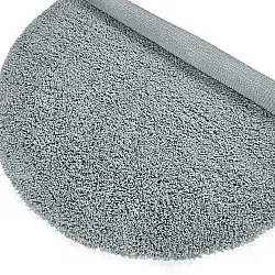 Okrągły dywan - Combarro Solid Cotton Shaggy (jasnoniebieski)