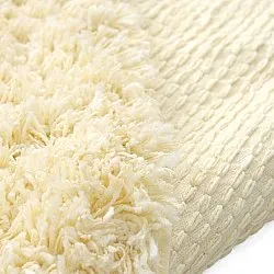 Okrągły dywan - Combarro Solid Cotton Shaggy (jasnożółty)