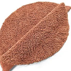 Okrągły dywan - Combarro Solid Cotton Shaggy (jasnopomarańczowy)