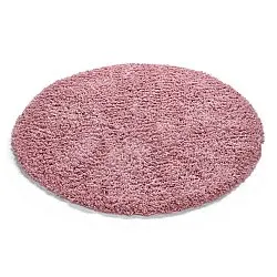 Okrągły dywan - Combarro Solid Cotton Shaggy (jasnoróżowy)