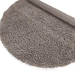 Okrągły dywan - Combarro Solid Cotton Shaggy (taupe)