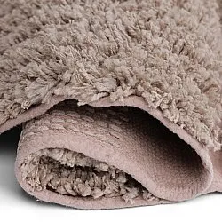 Okrągły dywan - Otranto Natural Cotton Shaggy (taupe)