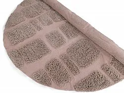 Okrągły dywan - Otranto Natural Cotton Shaggy (taupe)