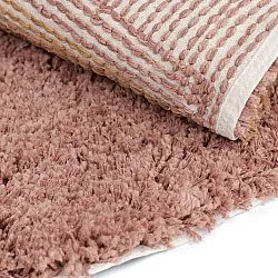 Okrągły dywan - Perast Natural Cotton Shaggy (wielokolorowy)