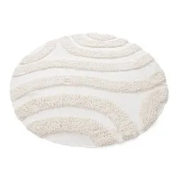 Okrągły dywan - Sivota Natural Cotton Shaggy (białawy)