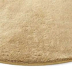 Okrągły dywan - Aranga Super Soft Fur (ciemny beż)