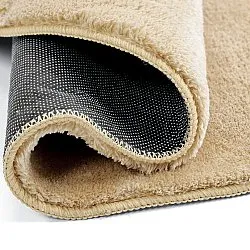 Okrągły dywan - Aranga Super Soft Fur (ciemny beż)
