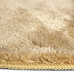 Okrągły dywan - Aranga Super Soft Fur (ciemny beż)