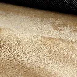 Okrągły dywan - Aranga Super Soft Fur (ciemny beż)