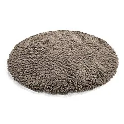 Okrągły dywan - Aliste Wool Shaggy (brązowy)