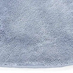Okrągły dywan - Aranga Super Soft Fur (stalowy niebieski)