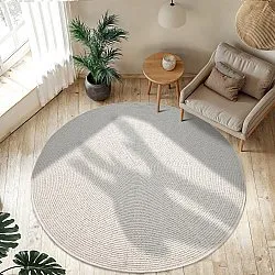 Okrągły dywan - Indoor/Outdoor Arlo (białawy)