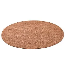 Okrągły dywan - Indoor/Outdoor Arlo (pomarańczowy)