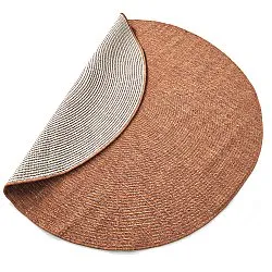 Okrągły dywan - Indoor/Outdoor Arlo (pomarańczowy)