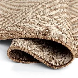 Okrągły dywan - Indoor/Outdoor Donora (brązowy)