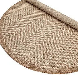 Okrągły dywan - Indoor/Outdoor Donora (brązowy)