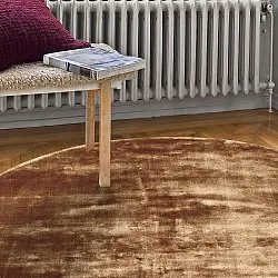 Okrągły dywan - Jodhpur Special Luxury Edition (brązowy)