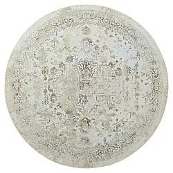 Okrągły dywan - Mateur (beżowy)